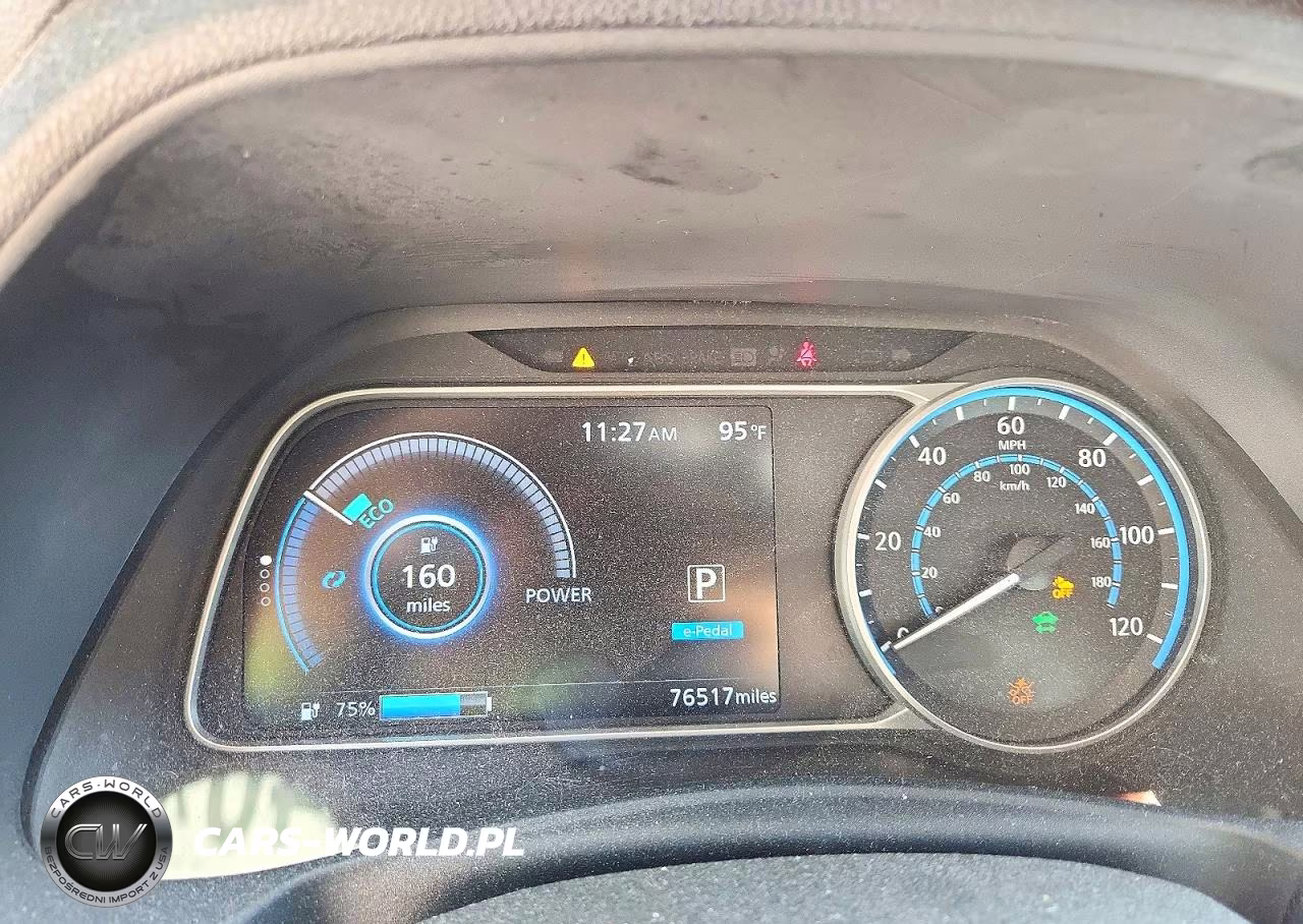 2019 Nissan Leaf Sl Plus VIN:1N4BZ1CP4KC317140 - 9