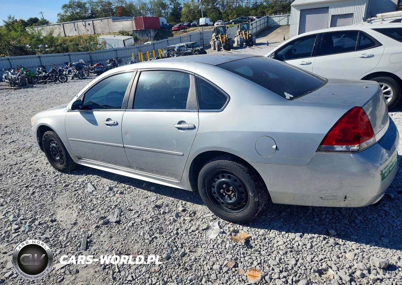 2011 Chevrolet Impala Police VIN:2G1WD5EM6B1272222 - 2