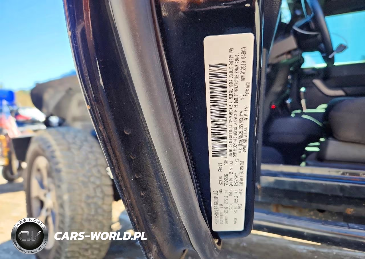 2014 Jeep Wrangler Sport VIN:1C4AJWAG2EL227003 - 12