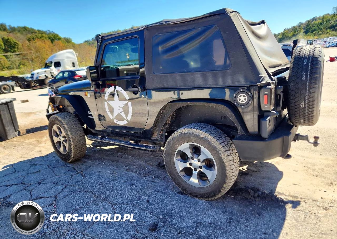 2014 Jeep Wrangler Sport VIN:1C4AJWAG2EL227003 - 2