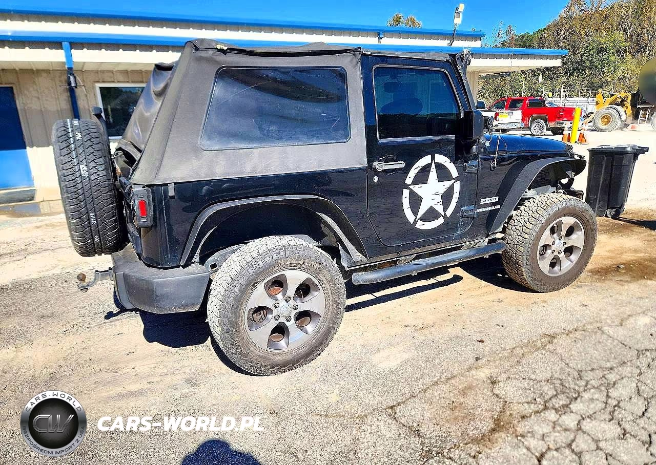 2014 Jeep Wrangler Sport VIN:1C4AJWAG2EL227003 - 3