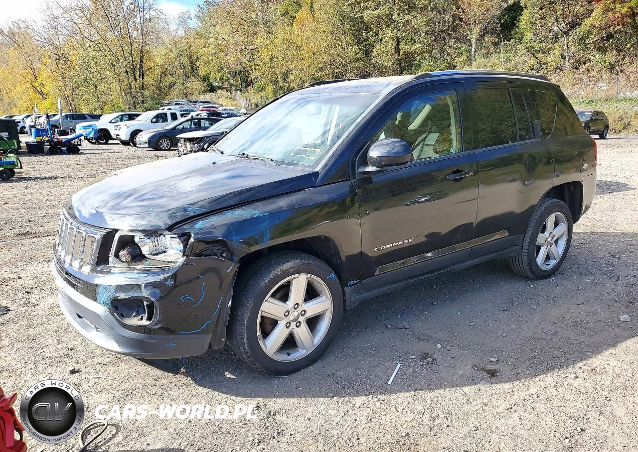 2014 Jeep Compass Latitude VIN:1C4NJCEA3ED680479 - 1