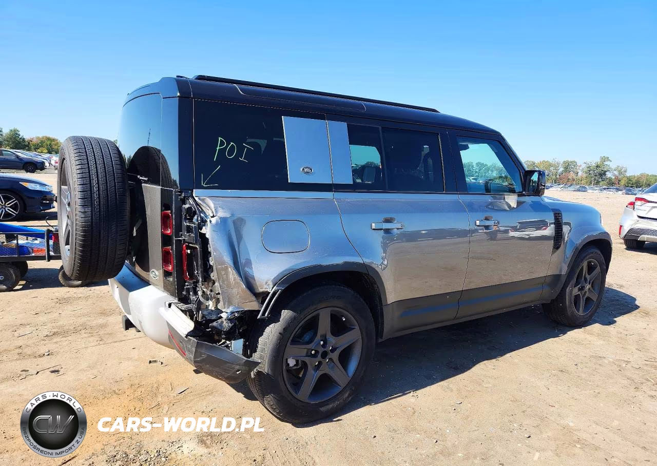 2022 Land Rover Defender 110 Se VIN:SALEPERU8N2071536 - 3