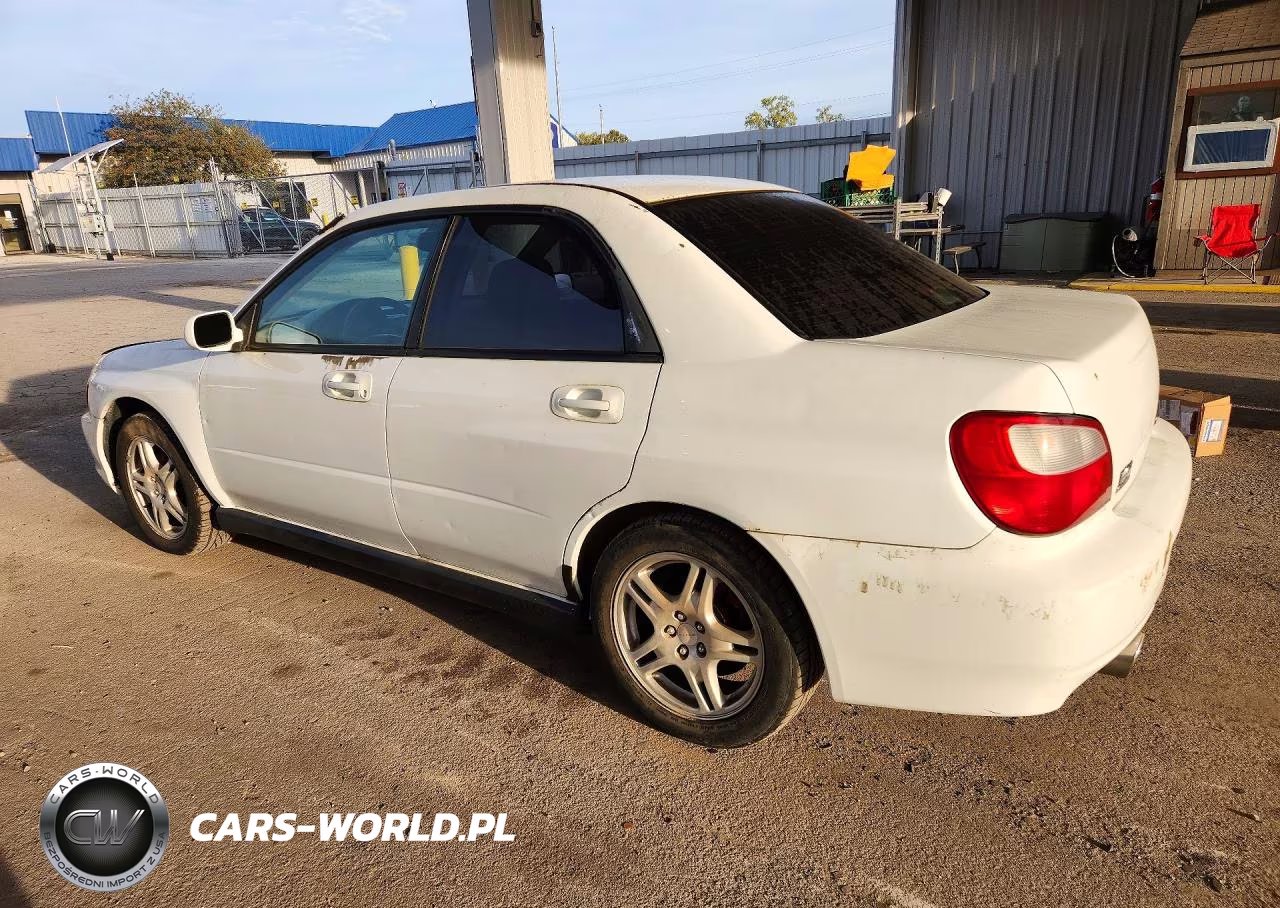 2002 Subaru Impreza Wrx VIN:JF1GD29642G504718 - 2