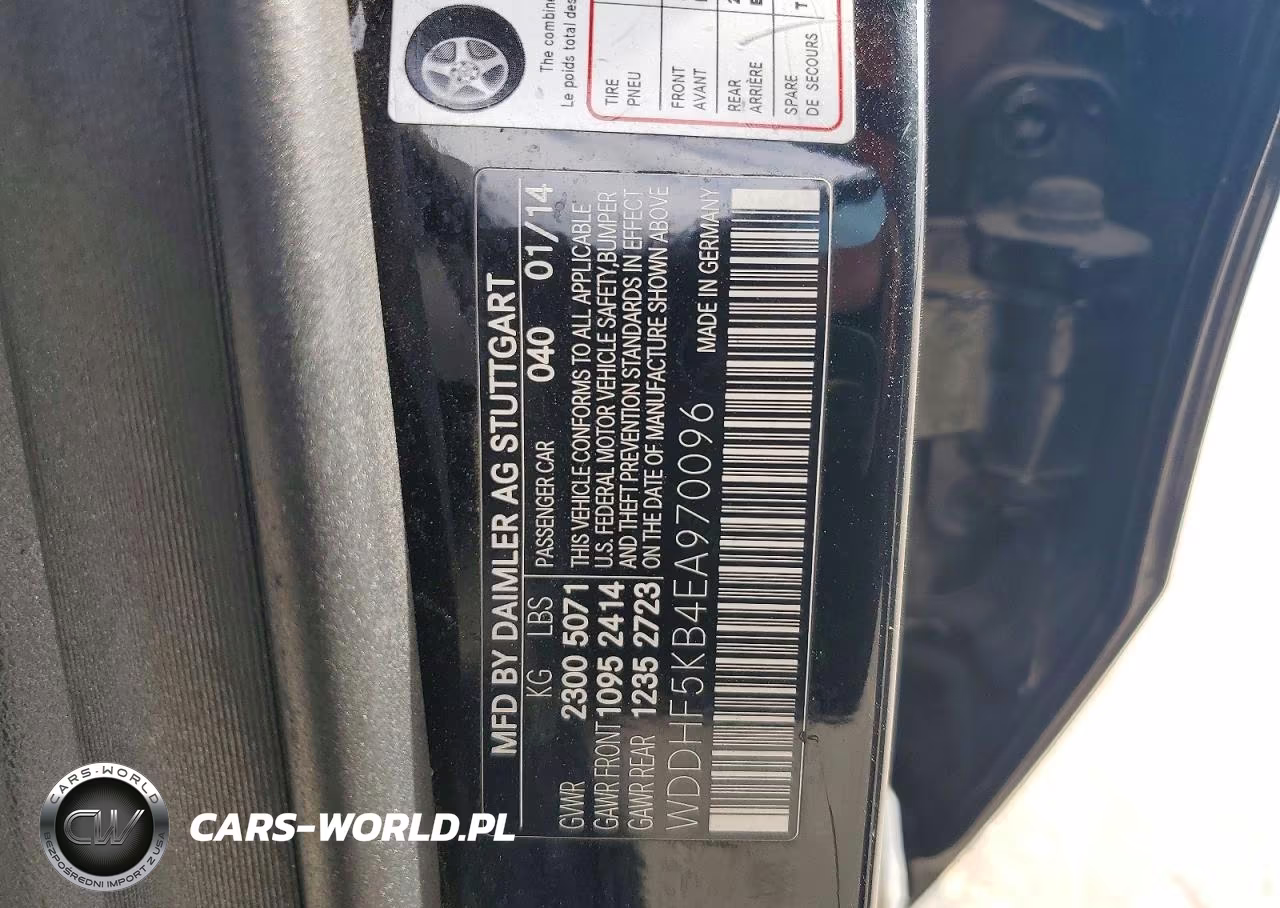 2014 Mercedes-Benz E 350 VIN:WDDHF5KB4EA970096 - 12