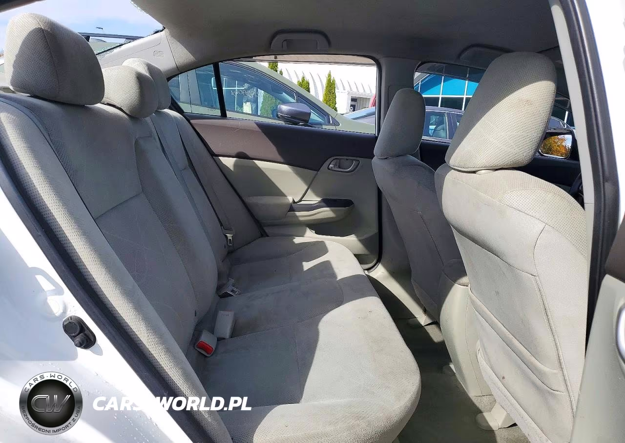 2012 Honda Civic Lx VIN:19XFB2F52CE025898 - 10