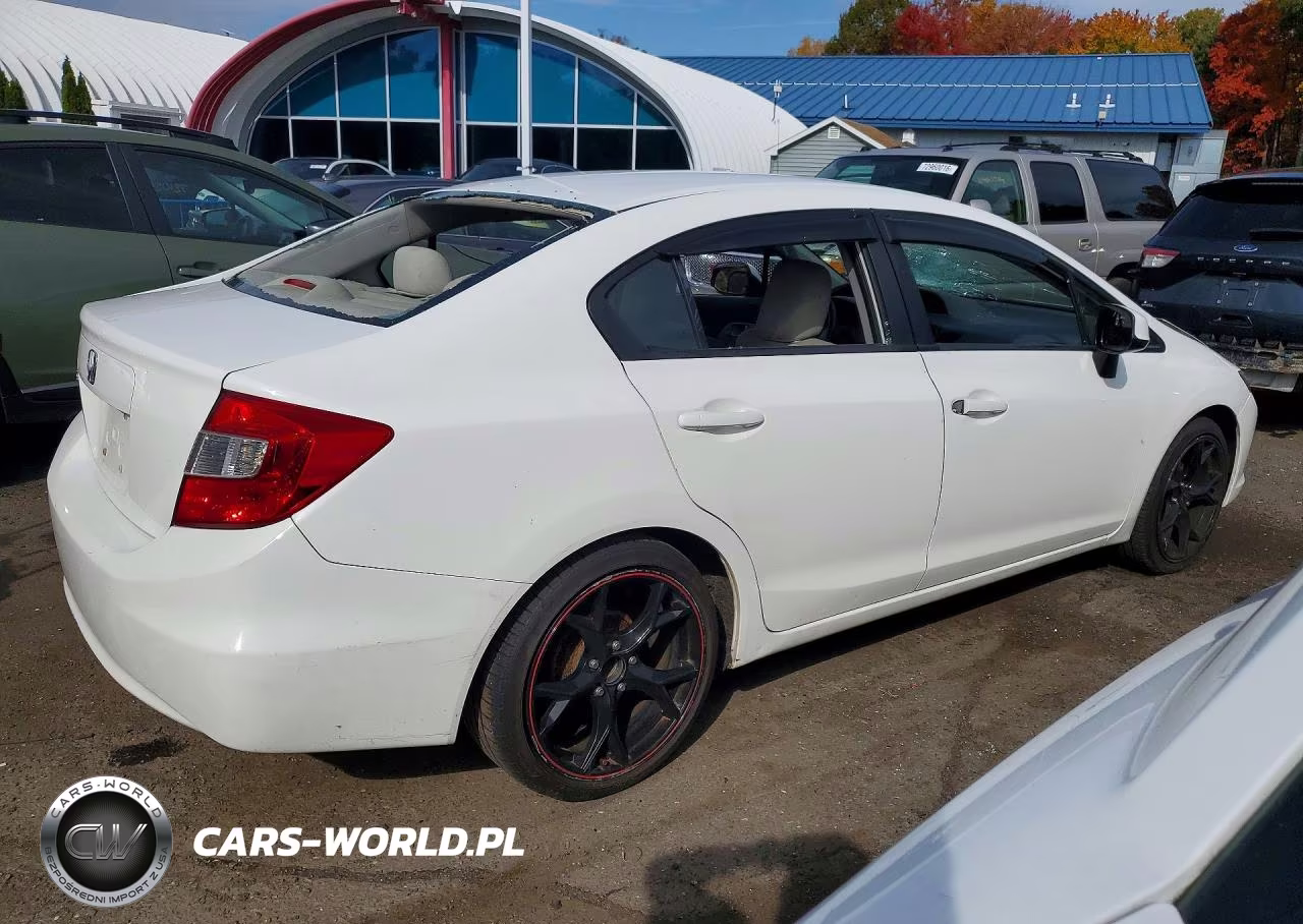 2012 Honda Civic Lx VIN:19XFB2F52CE025898 - 3