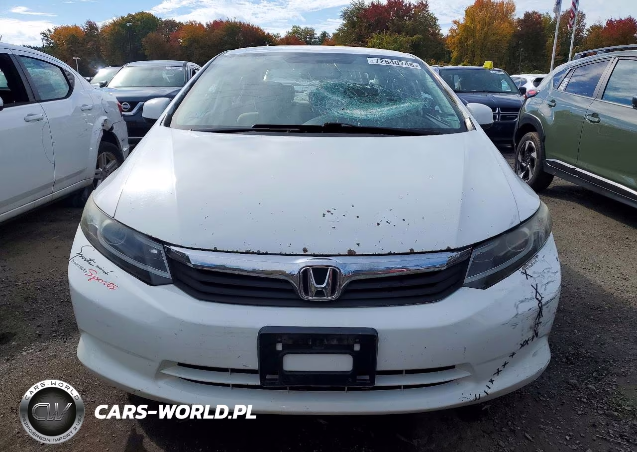 2012 Honda Civic Lx VIN:19XFB2F52CE025898 - 5