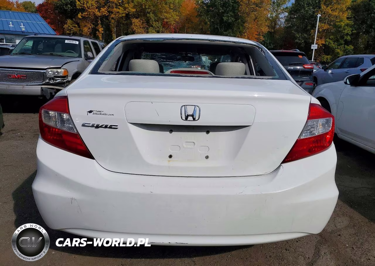 2012 Honda Civic Lx VIN:19XFB2F52CE025898 - 6