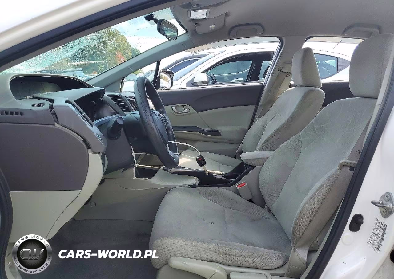 2012 Honda Civic Lx VIN:19XFB2F52CE025898 - 7