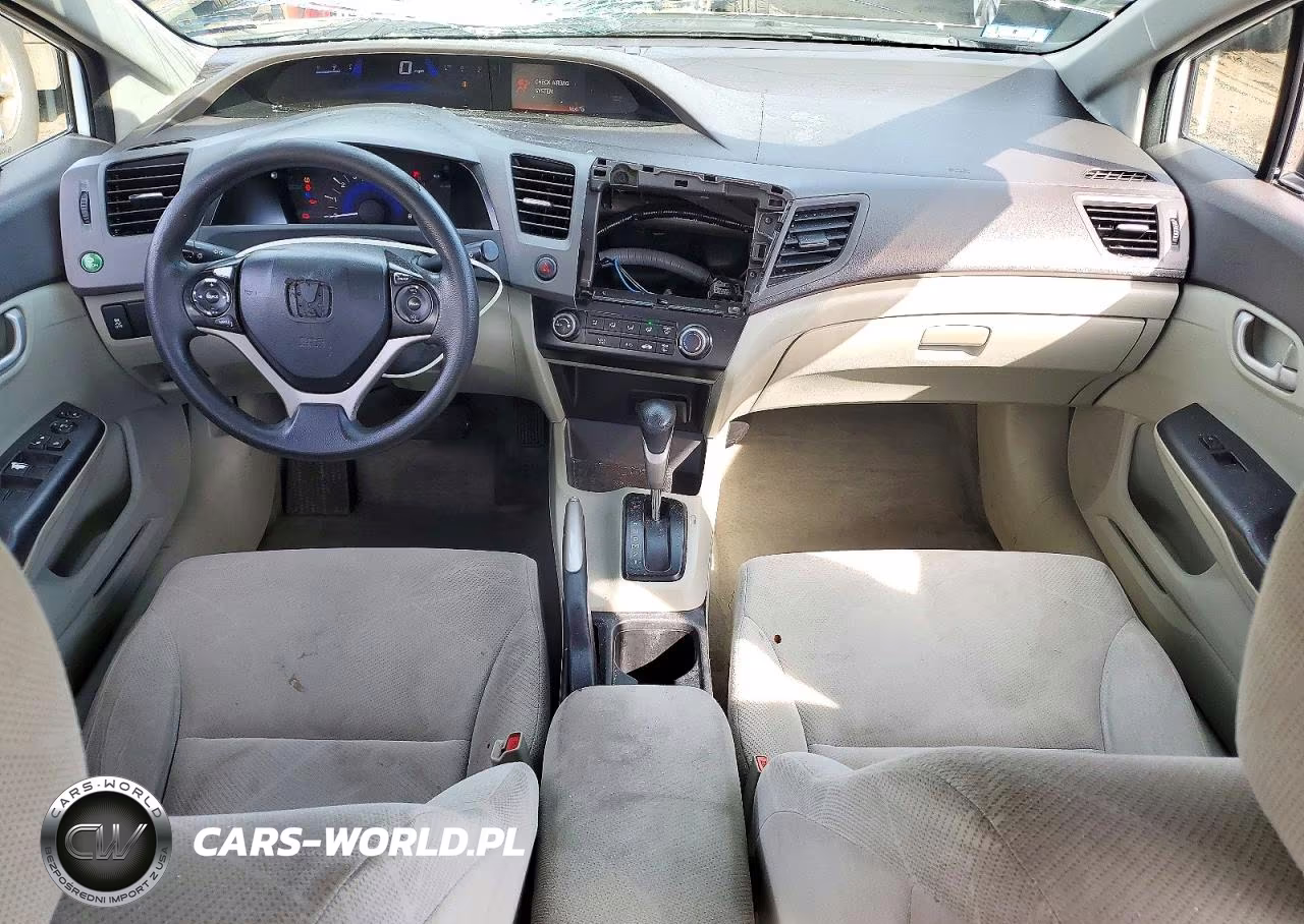 2012 Honda Civic Lx VIN:19XFB2F52CE025898 - 8