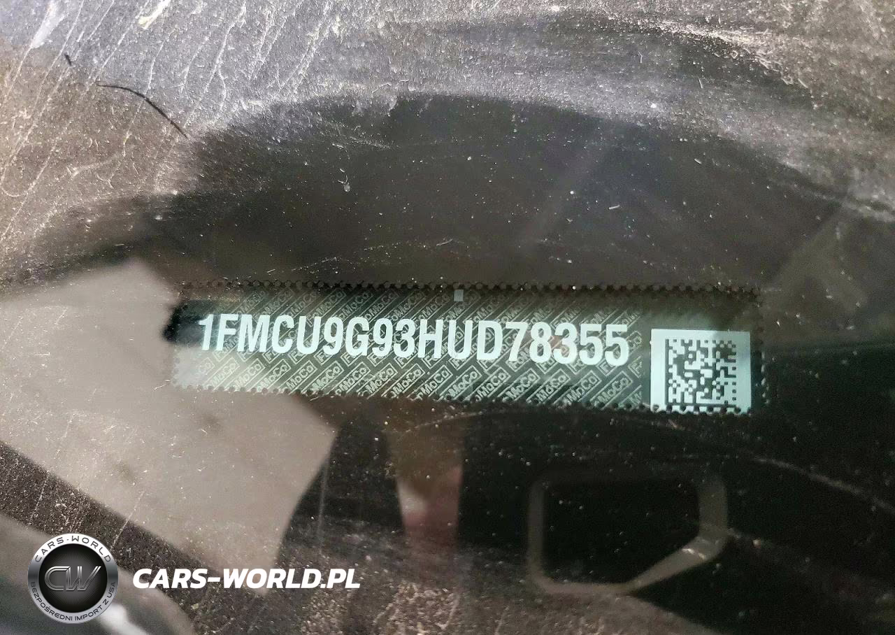 2017 Ford Escape Se VIN:1FMCU9G93HUD78355 - 13