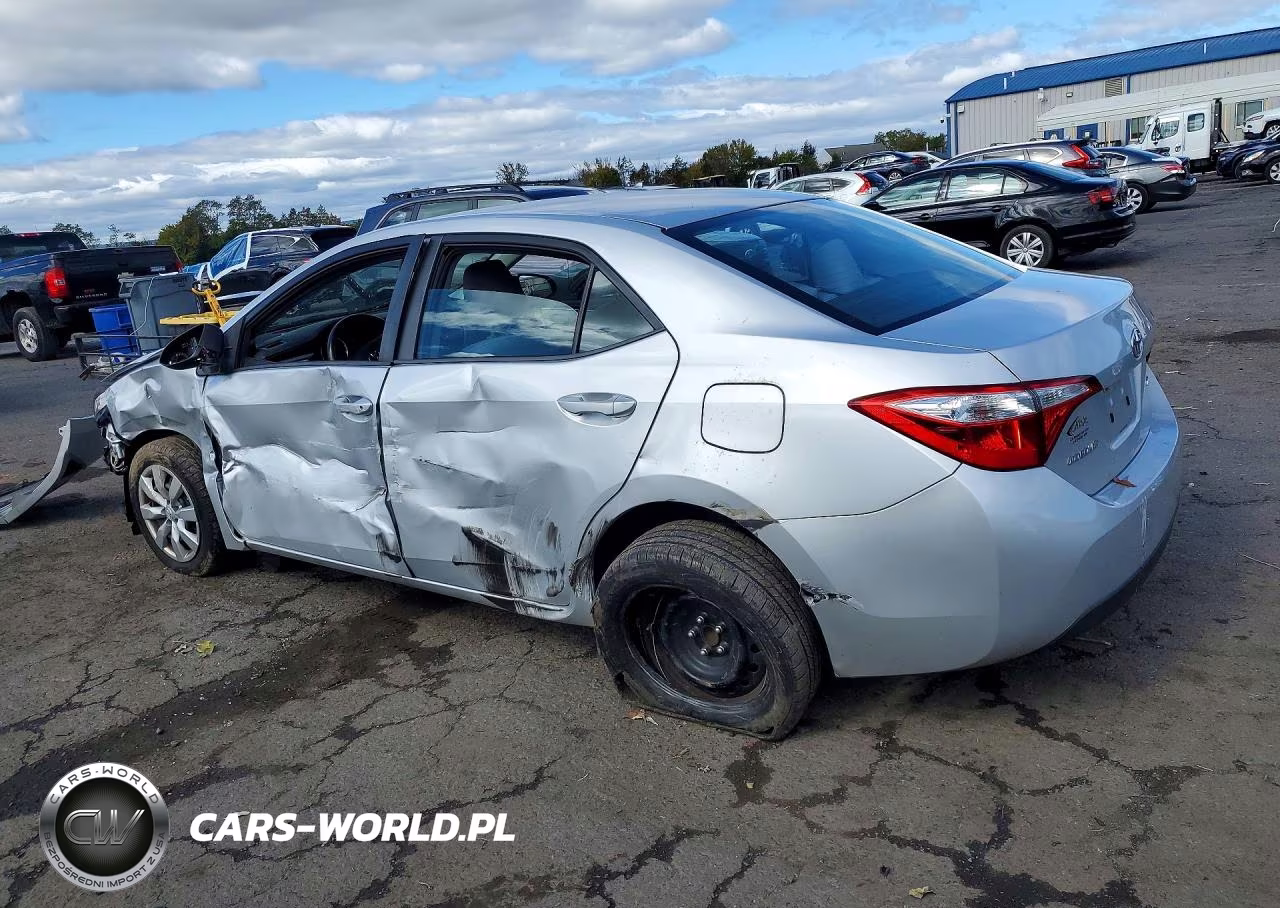 2016 Toyota Corolla Le VIN:5YFBURHE6GP558842 - 2