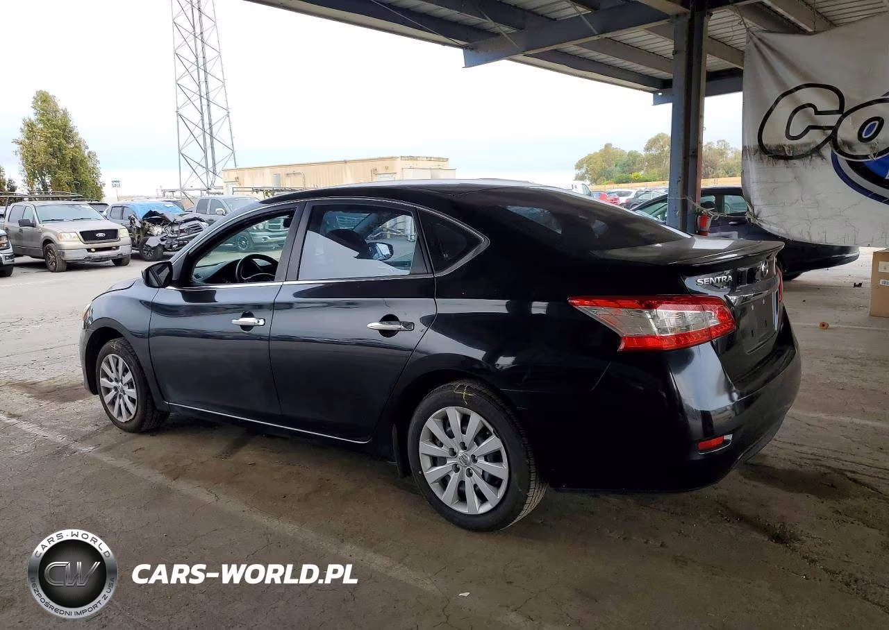 2013 Nissan Sentra S VIN:3N1AB7AP4DL747213 - 2