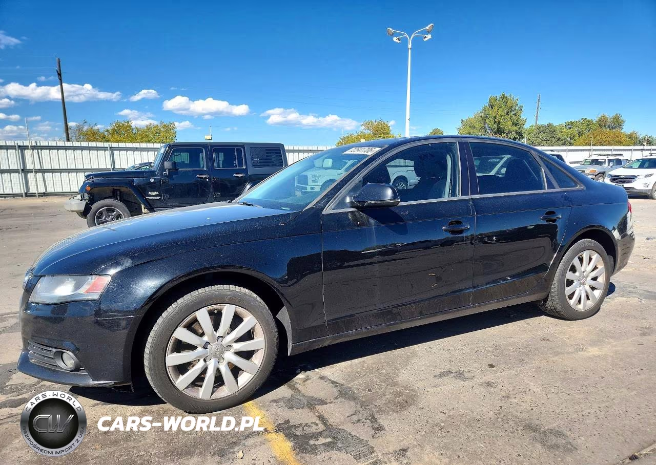 2012 Audi A4 Premium VIN:WAUBFAFL9CN019908 - 1