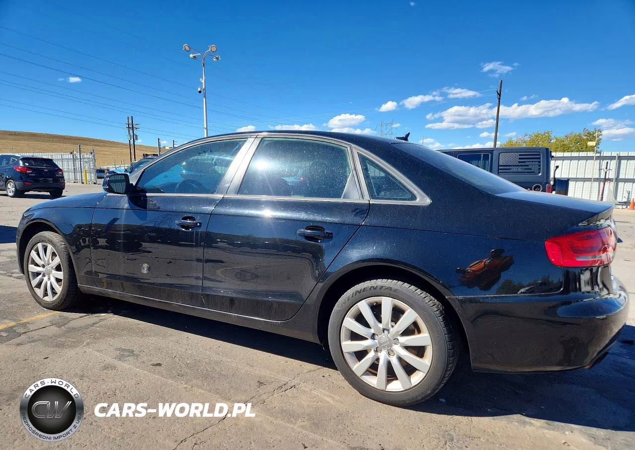 2012 Audi A4 Premium VIN:WAUBFAFL9CN019908 - 2
