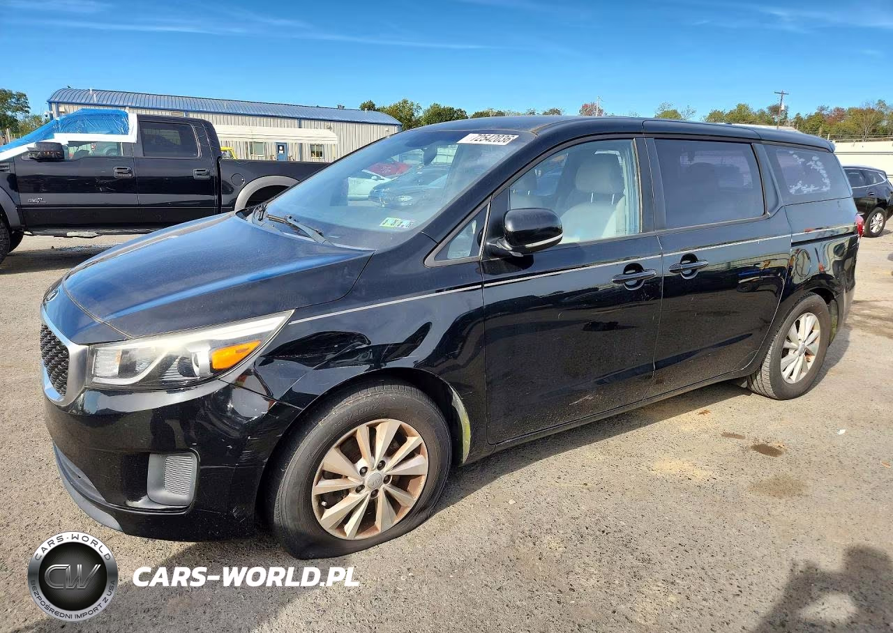 2015 Kia Sedona L VIN:KNDMA5C12F6053725 - 1