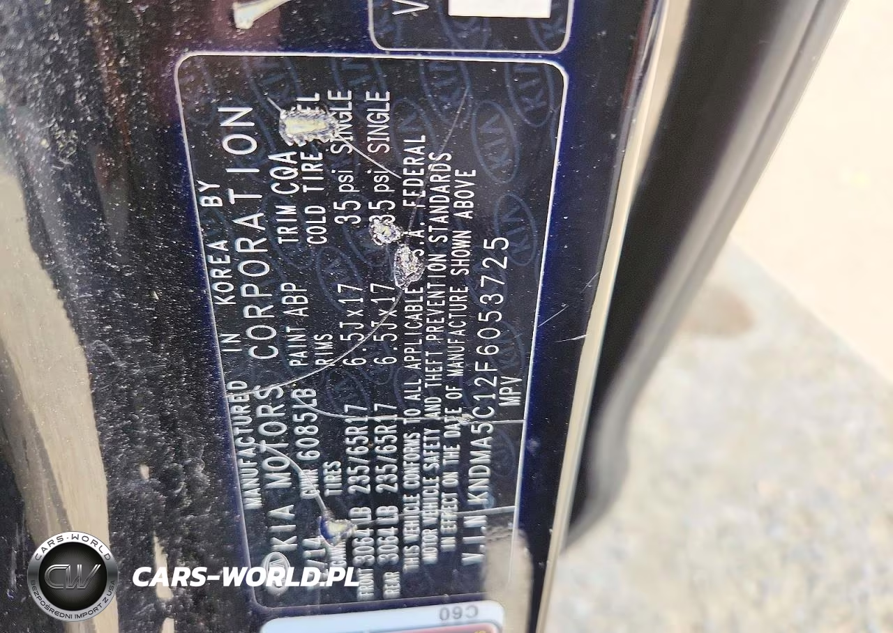 2015 Kia Sedona L VIN:KNDMA5C12F6053725 - 13