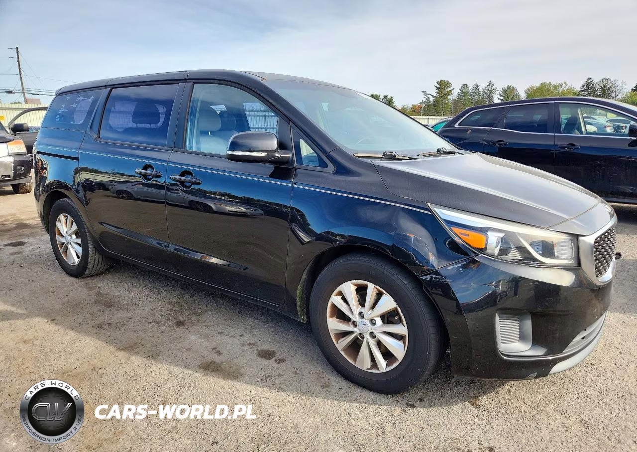 2015 Kia Sedona L VIN:KNDMA5C12F6053725 - 4