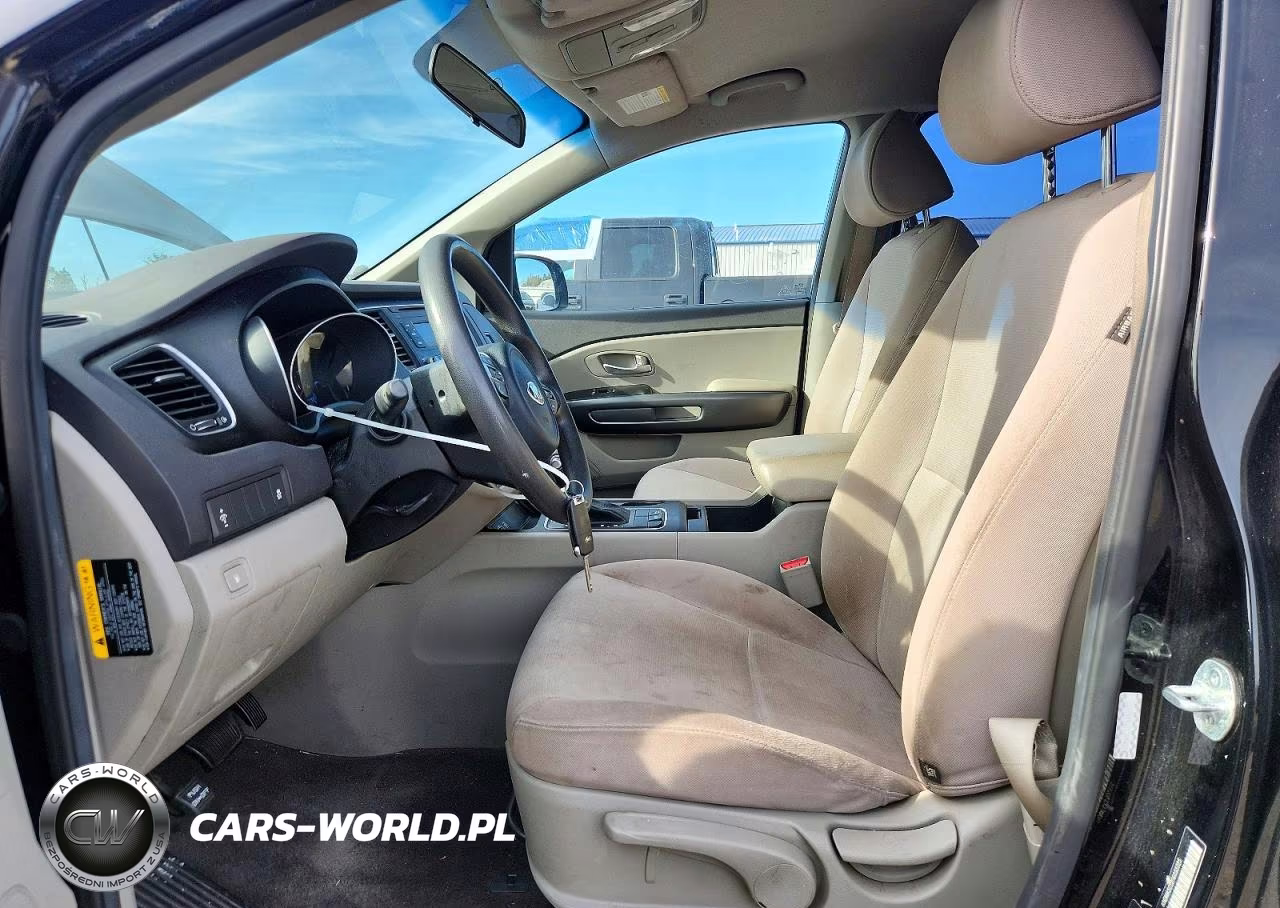 2015 Kia Sedona L VIN:KNDMA5C12F6053725 - 7