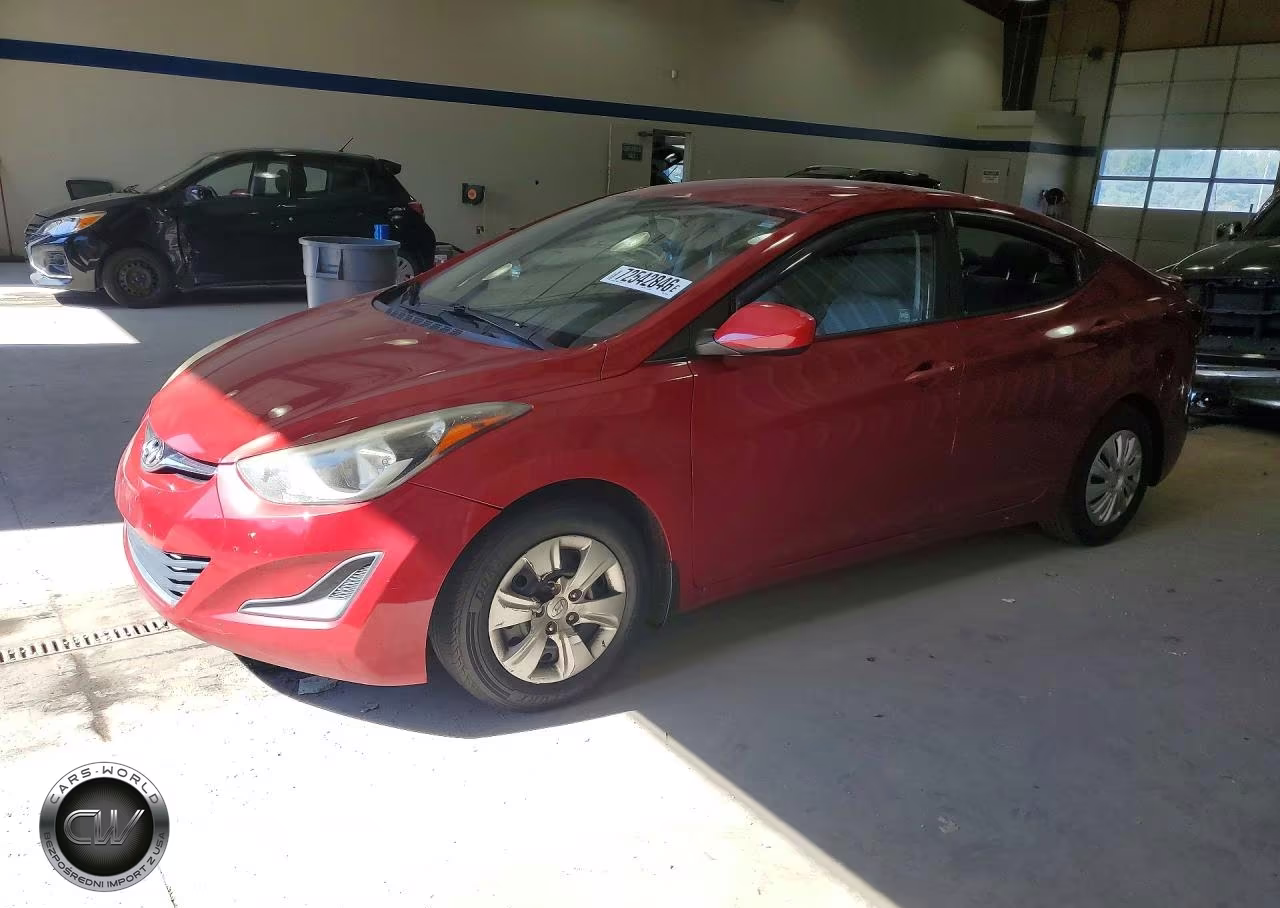 2016 Hyundai Elantra Se VIN:KMHDH4AE7GU600766 - 1