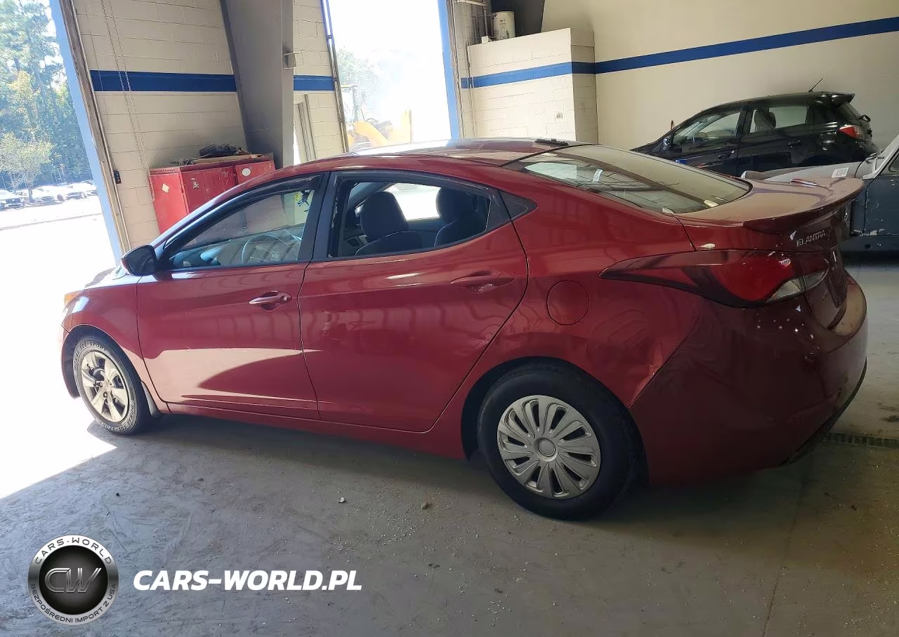 2016 Hyundai Elantra Se VIN:KMHDH4AE7GU600766 - 2