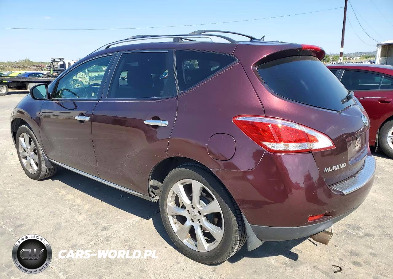 2014 Nissan Murano Le VIN:JN8AZ1MU2EW406464 - 2