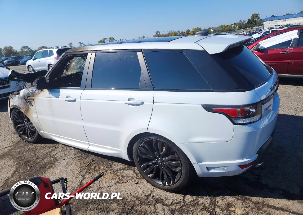2017 Land Rover Range Rover Sport Hse Dynamic VIN:SALWV2FVXHA692387 - 2
