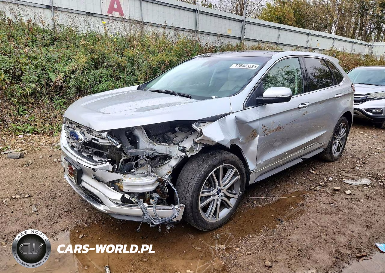 2019 Ford Edge Titanium VIN:2FMPK4K95KBC07704 - 1