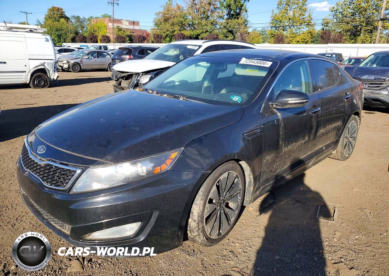 2011 Kia Optima Sx VIN:KNAGR4A67B5114790 - 1