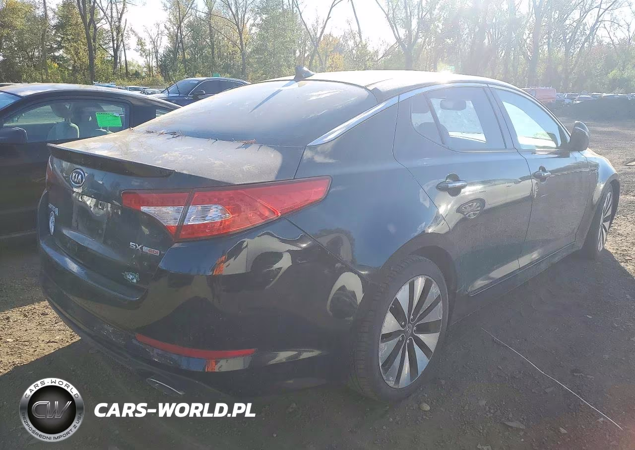 2011 Kia Optima Sx VIN:KNAGR4A67B5114790 - 3