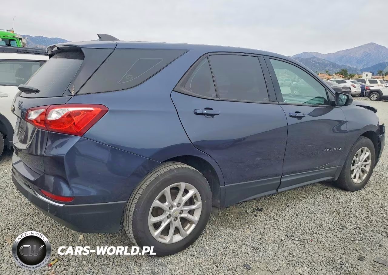 2018 Chevrolet Equinox Ls VIN:3GNAXHEV1JL333113 - 3