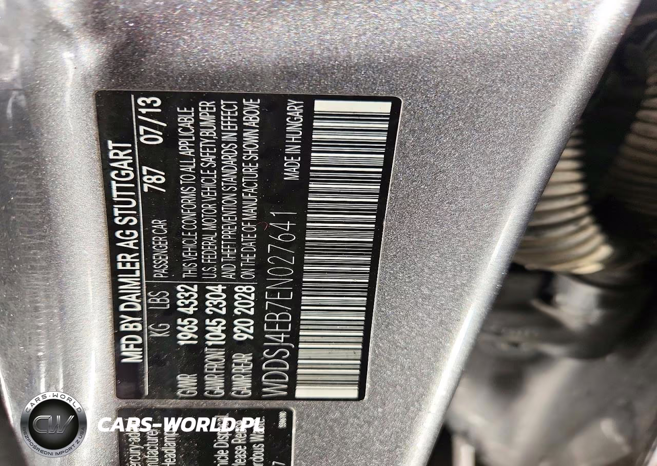 2014 Mercedes-Benz Cla 250 VIN:WDDSJ4EB7EN027641 - 12
