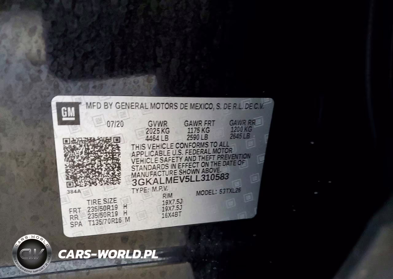 2020 GMC Terrain Sle VIN:3GKALMEV5LL310583 - 13