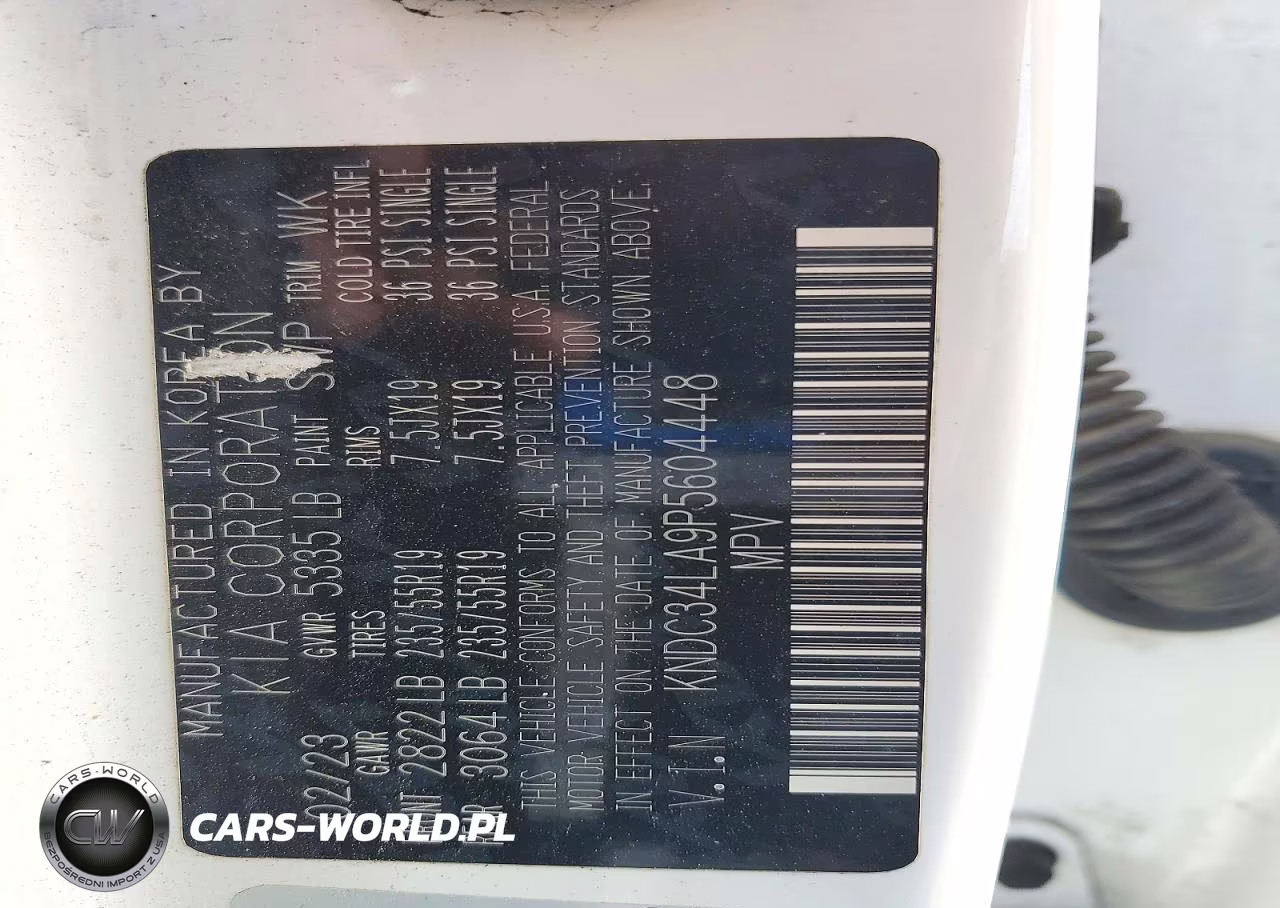 2023 Kia Ev6 Wind VIN:KNDC34LA9P5604448 - 14