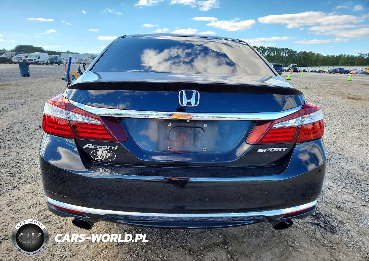 2017 Honda Accord Sport VIN:1HGCR2F5XHA296864 - 6
