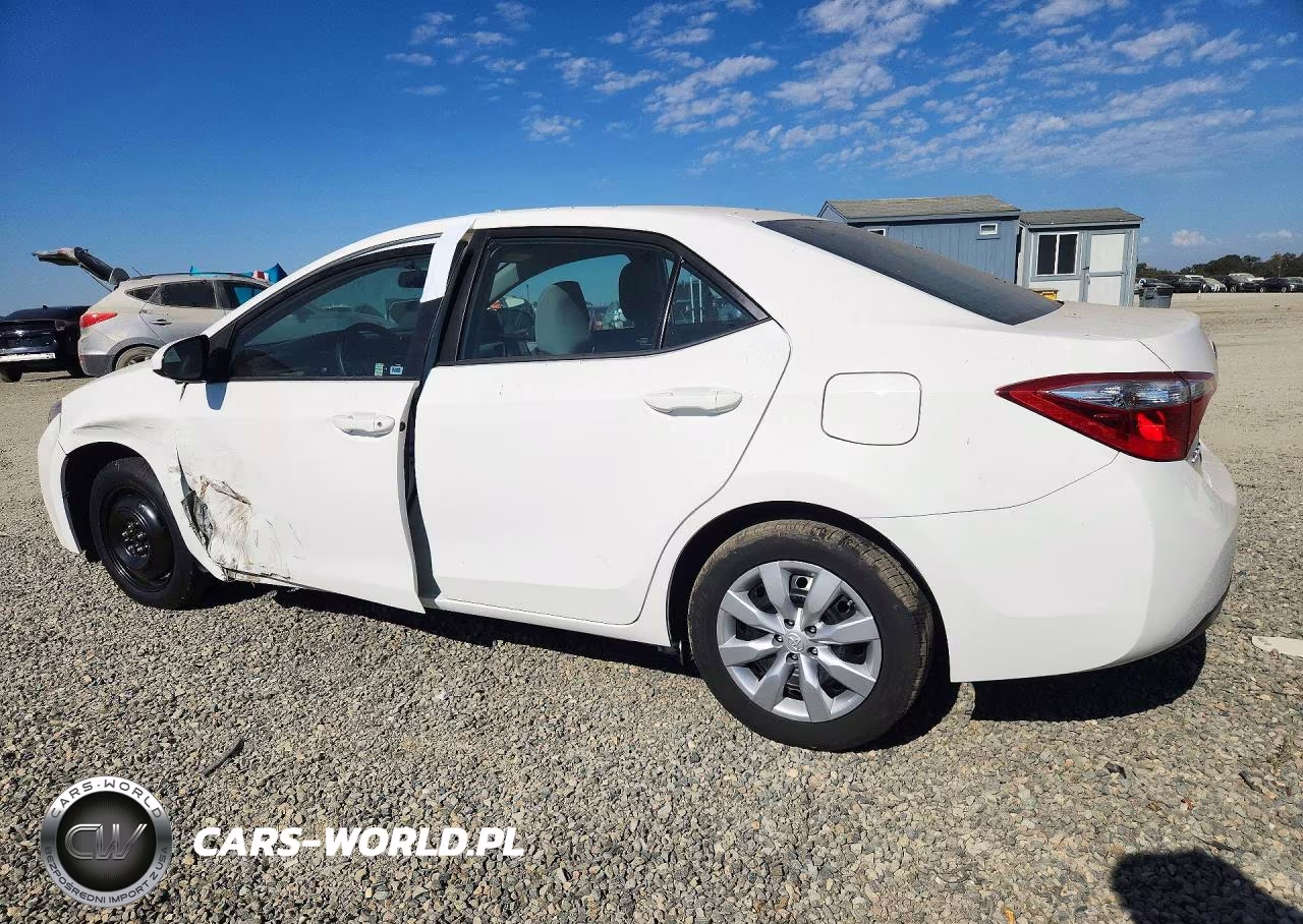 2016 Toyota Corolla Le VIN:5YFBURHE2GP534862 - 2