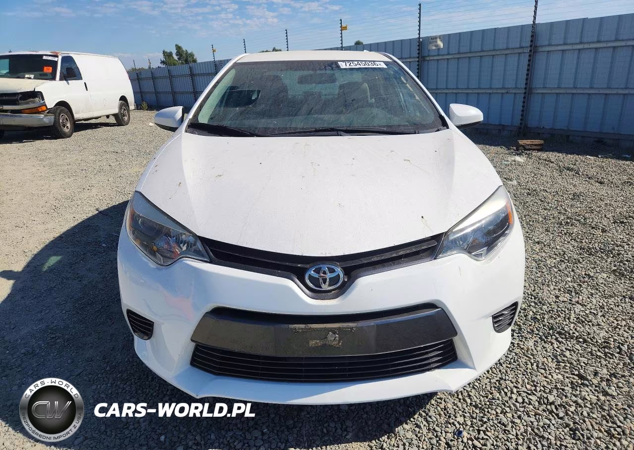 2016 Toyota Corolla Le VIN:5YFBURHE2GP534862 - 5