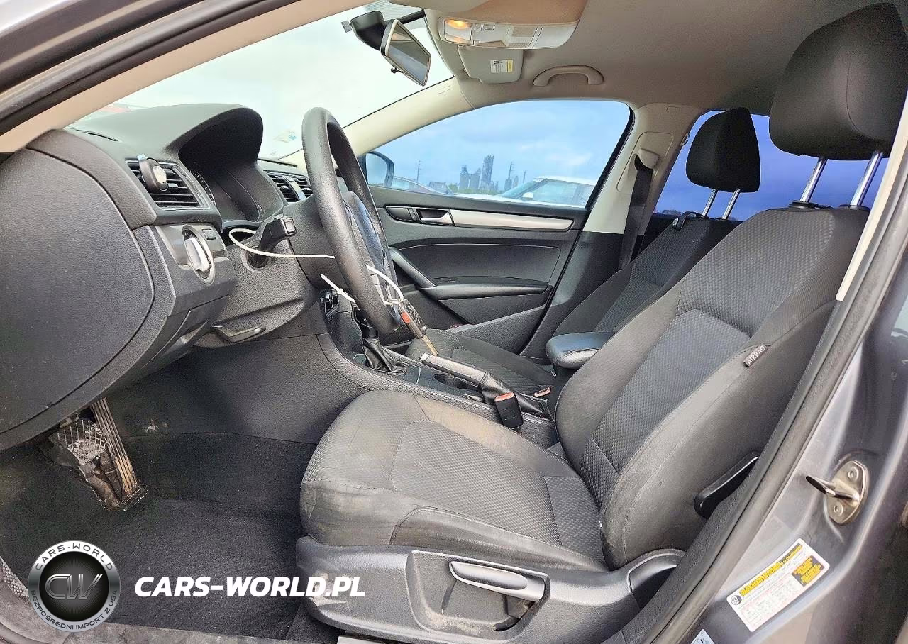 2014 Volkswagen Passat S VIN:1VWAP7A33EC016519 - 7
