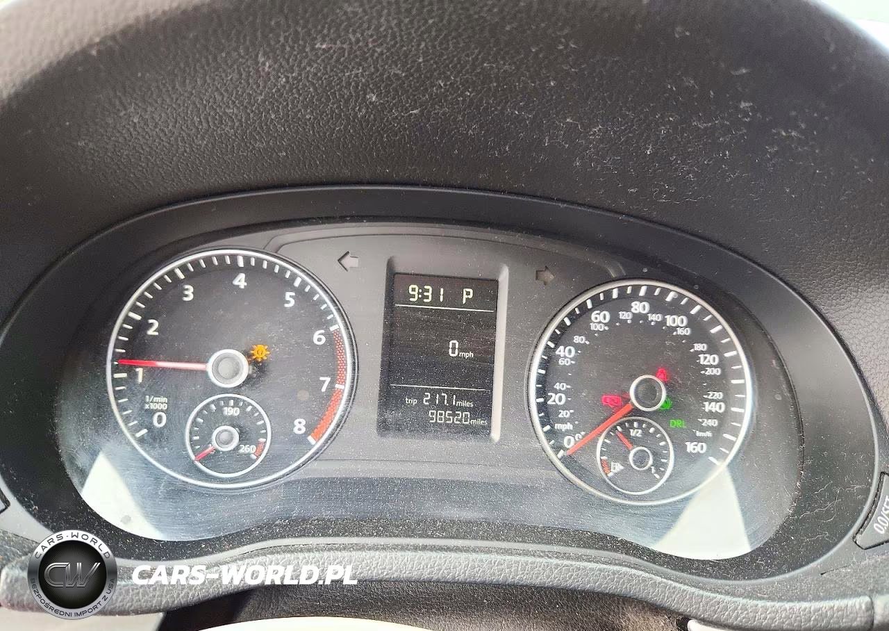 2014 Volkswagen Passat S VIN:1VWAP7A33EC016519 - 9