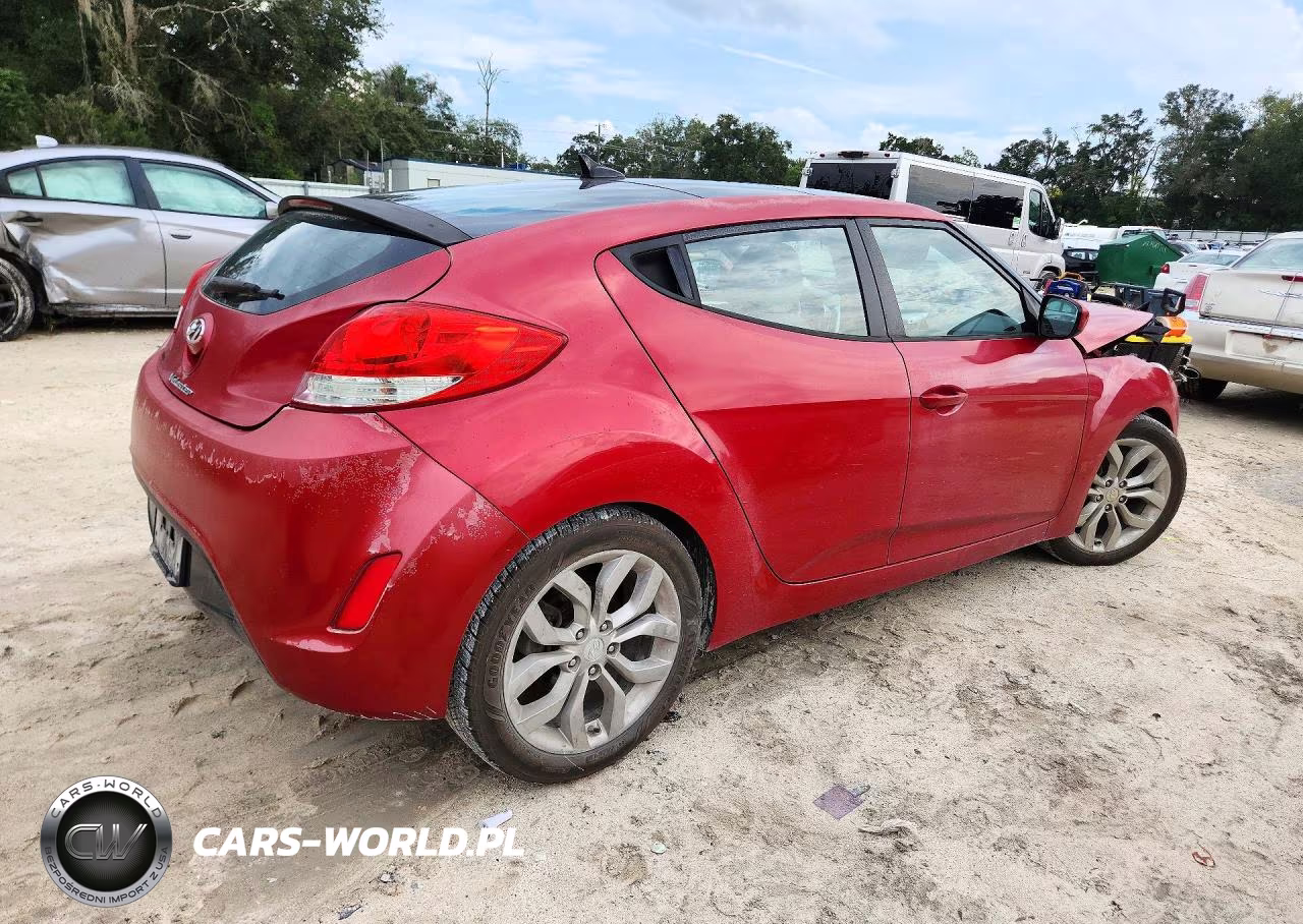 2012 Hyundai Veloster Base VIN:KMHTC6AD1CU032750 - 3