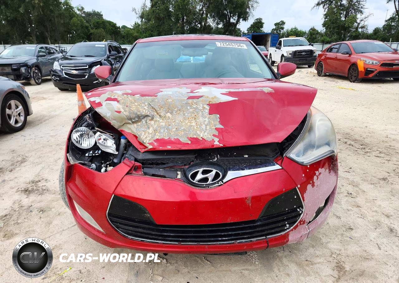 2012 Hyundai Veloster Base VIN:KMHTC6AD1CU032750 - 5