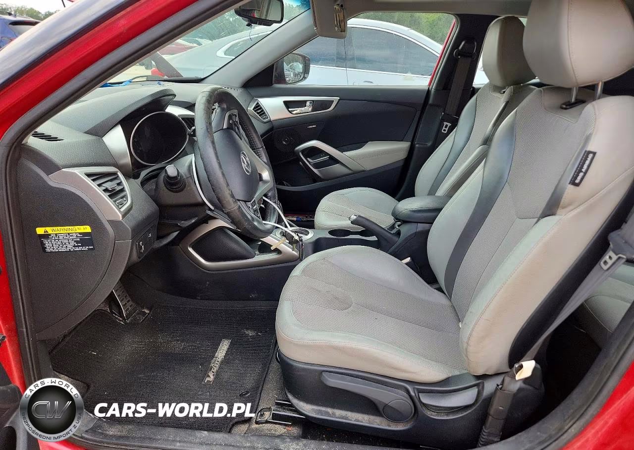2012 Hyundai Veloster Base VIN:KMHTC6AD1CU032750 - 7