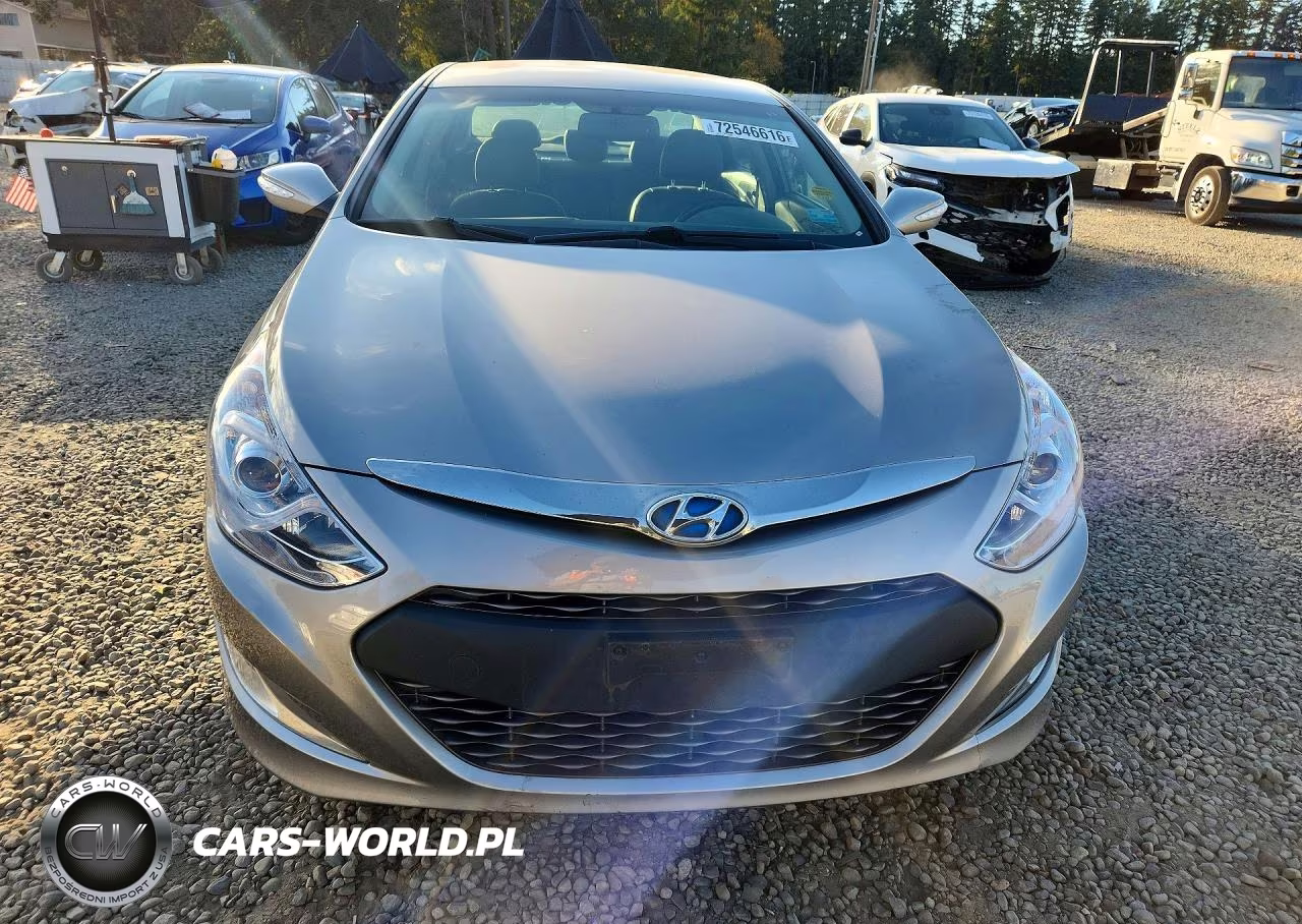 2013 Hyundai Sonata Hybrid VIN:KMHEC4A48DA100056 - 5