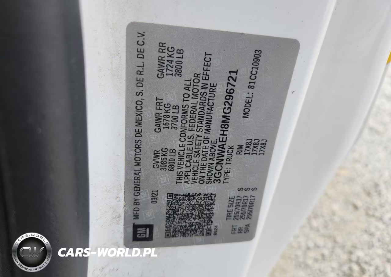 2021 Chevrolet Silverado C1500 VIN:3GCNWAEH8MG296721 - 12