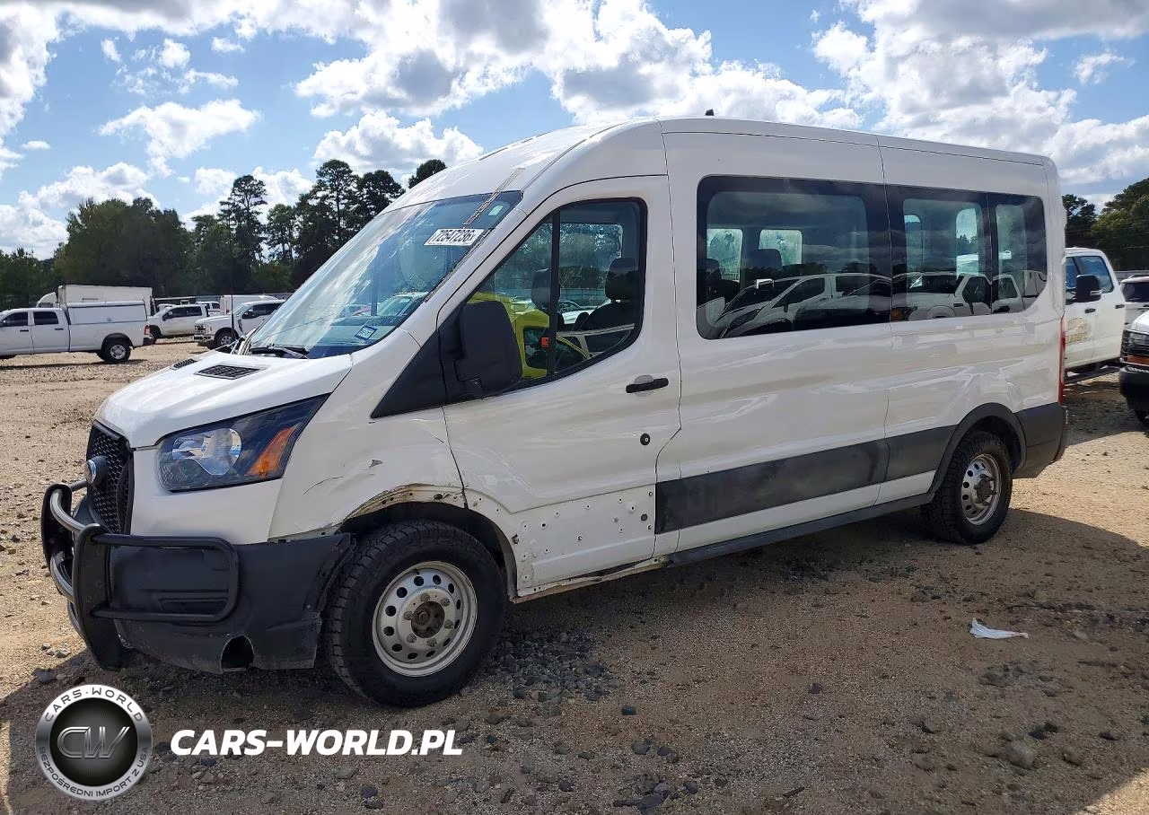 2021 Ford Transit T-350 Passenger Van VIN:1FBAX9C81MKA38342 - 1
