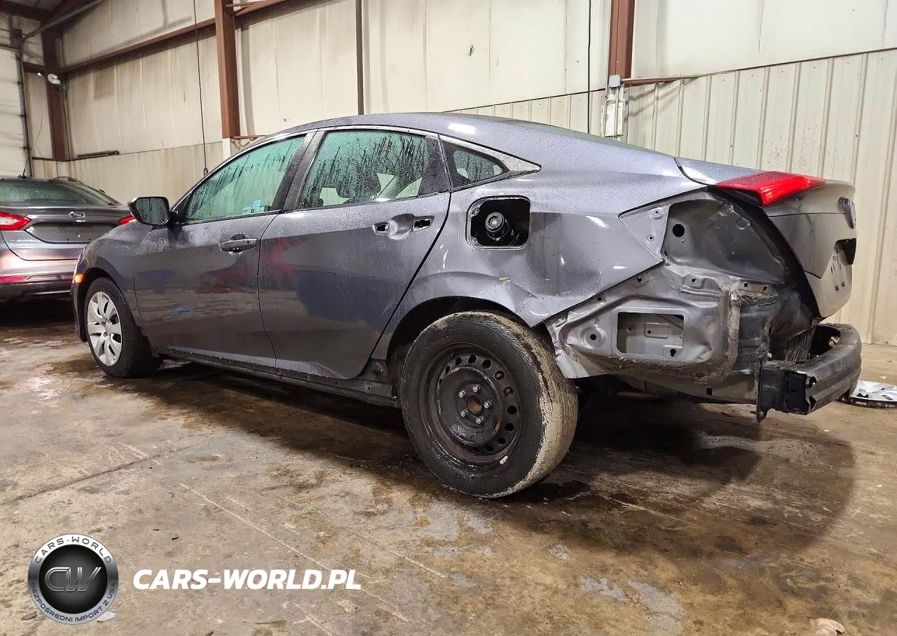 2019 Honda Civic Lx VIN:2HGFC2F61KH599533 - 2