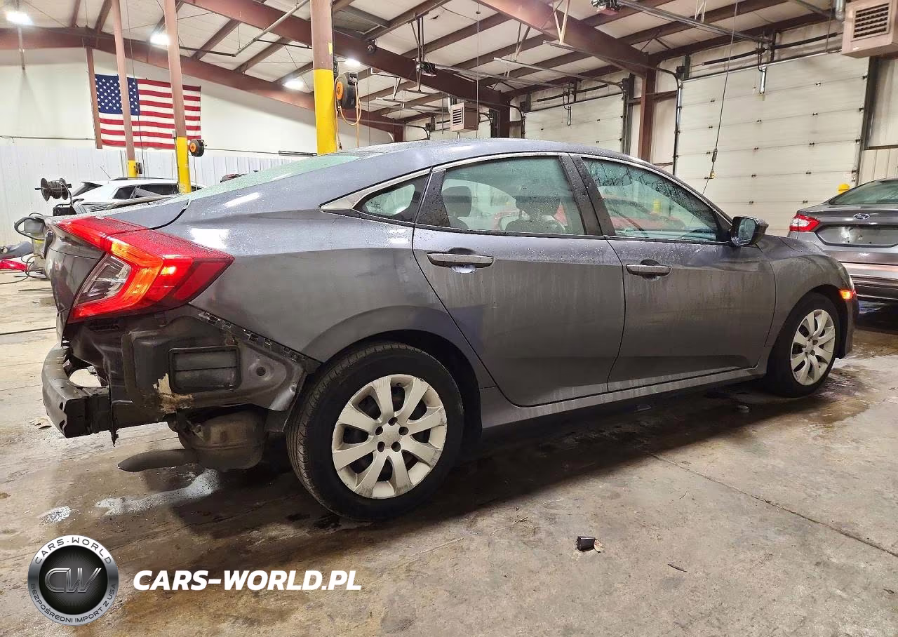 2019 Honda Civic Lx VIN:2HGFC2F61KH599533 - 3