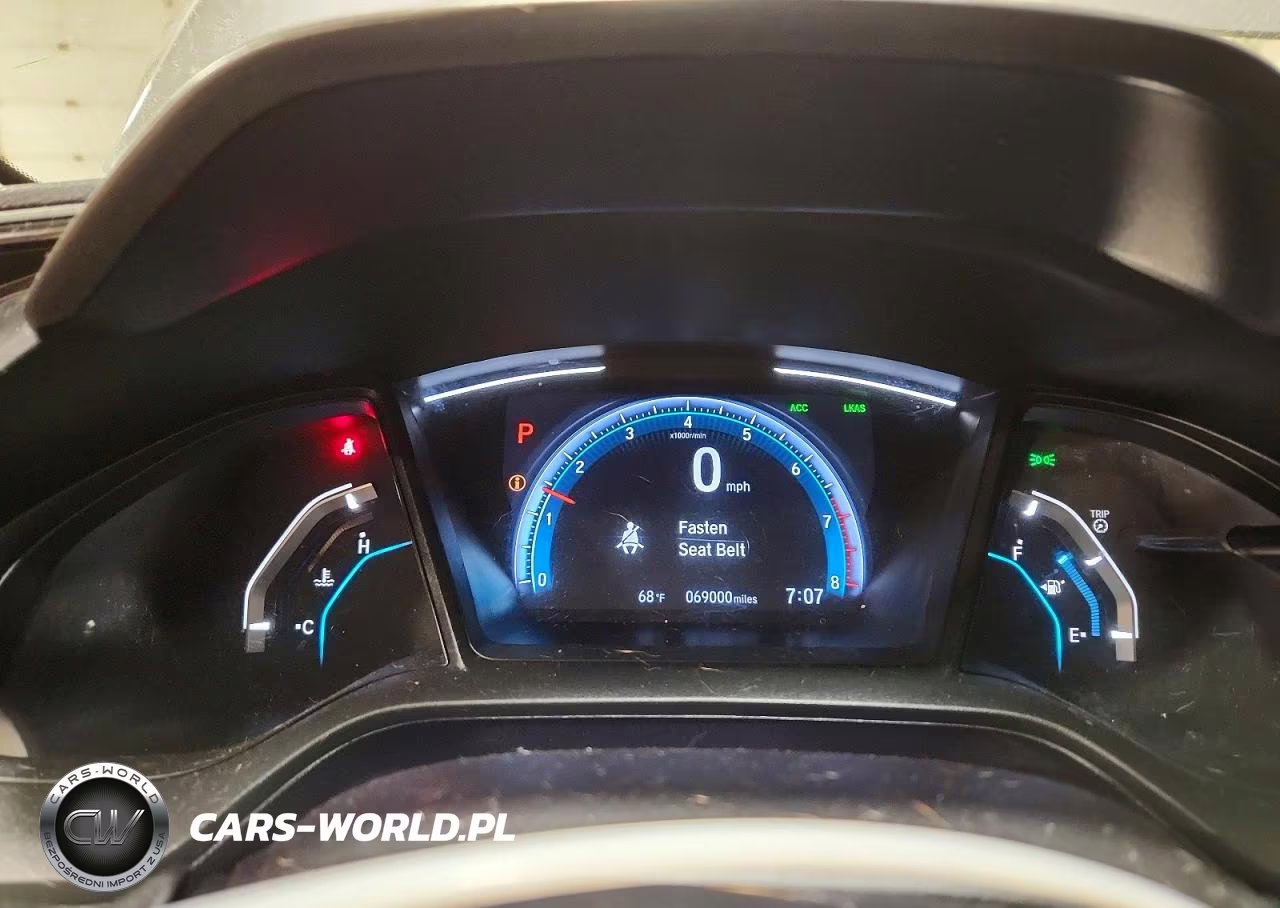 2019 Honda Civic Lx VIN:2HGFC2F61KH599533 - 9