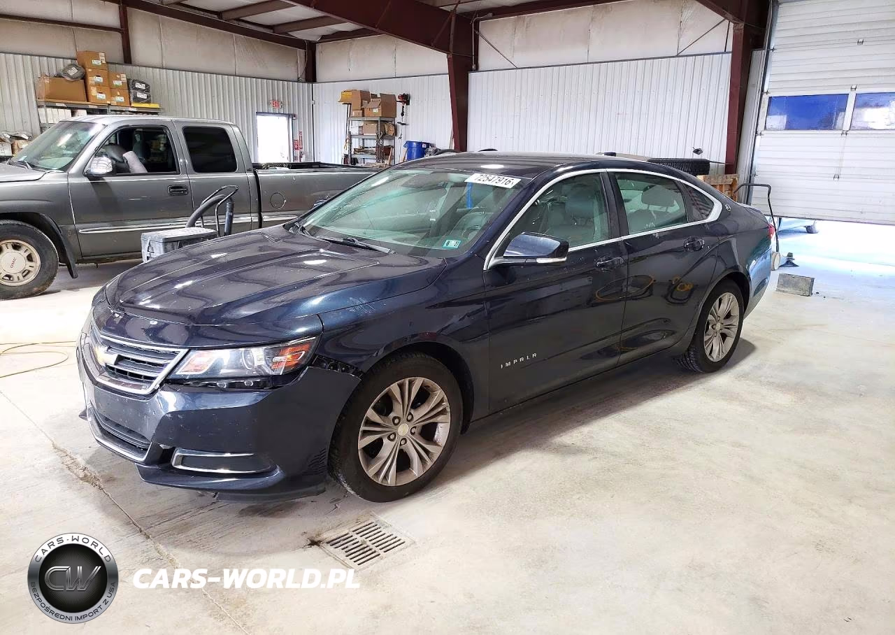 2015 Chevrolet Impala Lt VIN:2G1125S3XF9194160 - 1